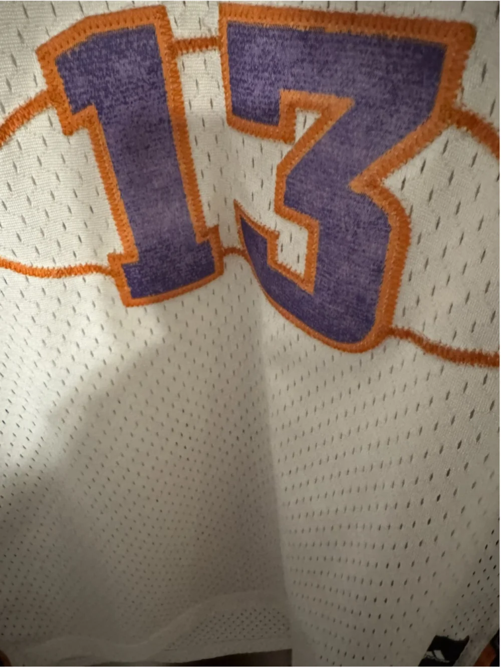 Phoenix Suns Steve Nash #13 Adidas Jersey White Men Sz L